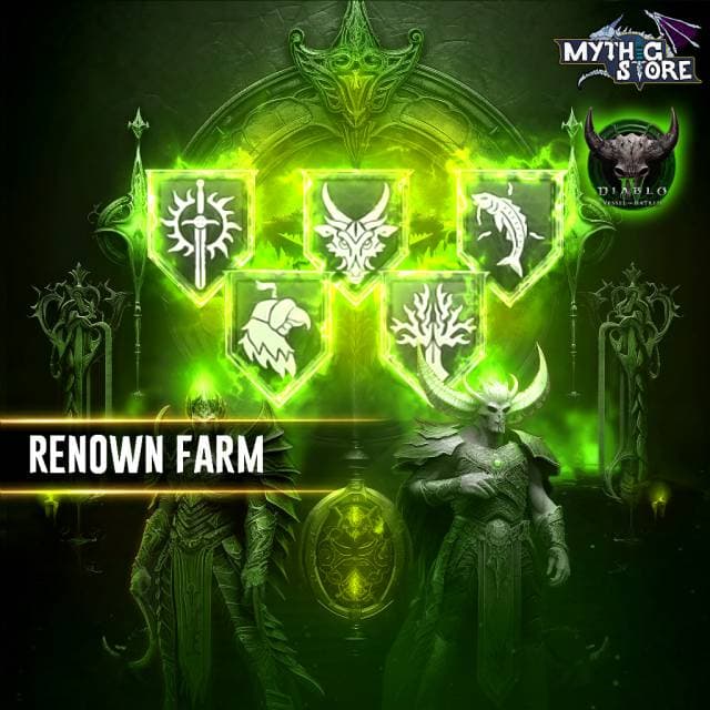 Diablo 4 Season 14 Renown Farm Services — Diablo IV