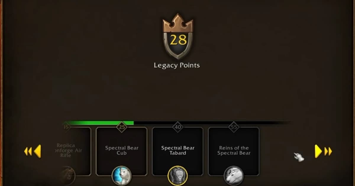 Every Way to Earn Legacy Points in WoW Forever
