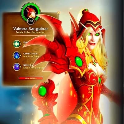 Valeera Sanguinar Leveling