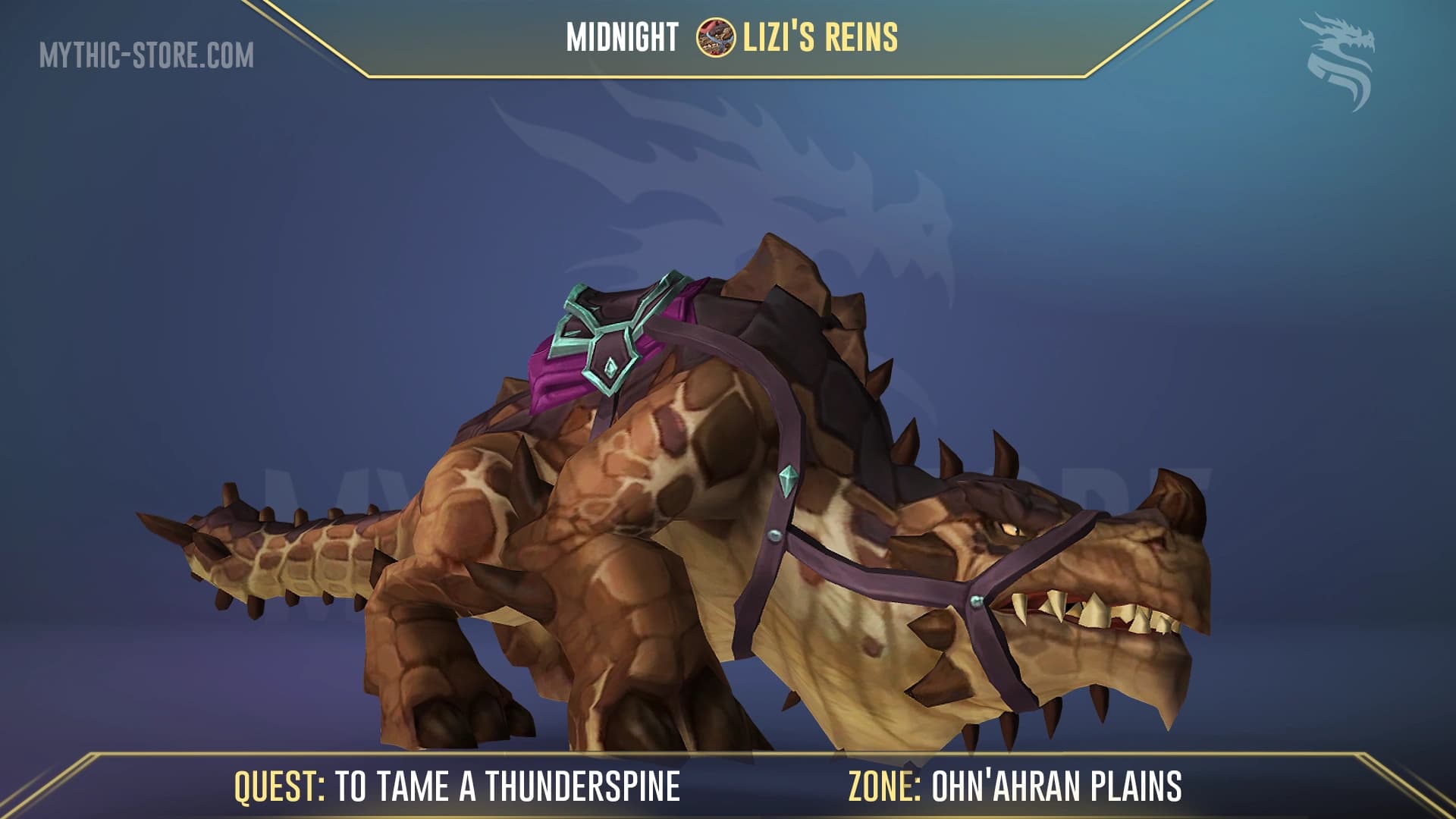 Lizi, Thunderspine Tramper Mount Boost screenshot 1