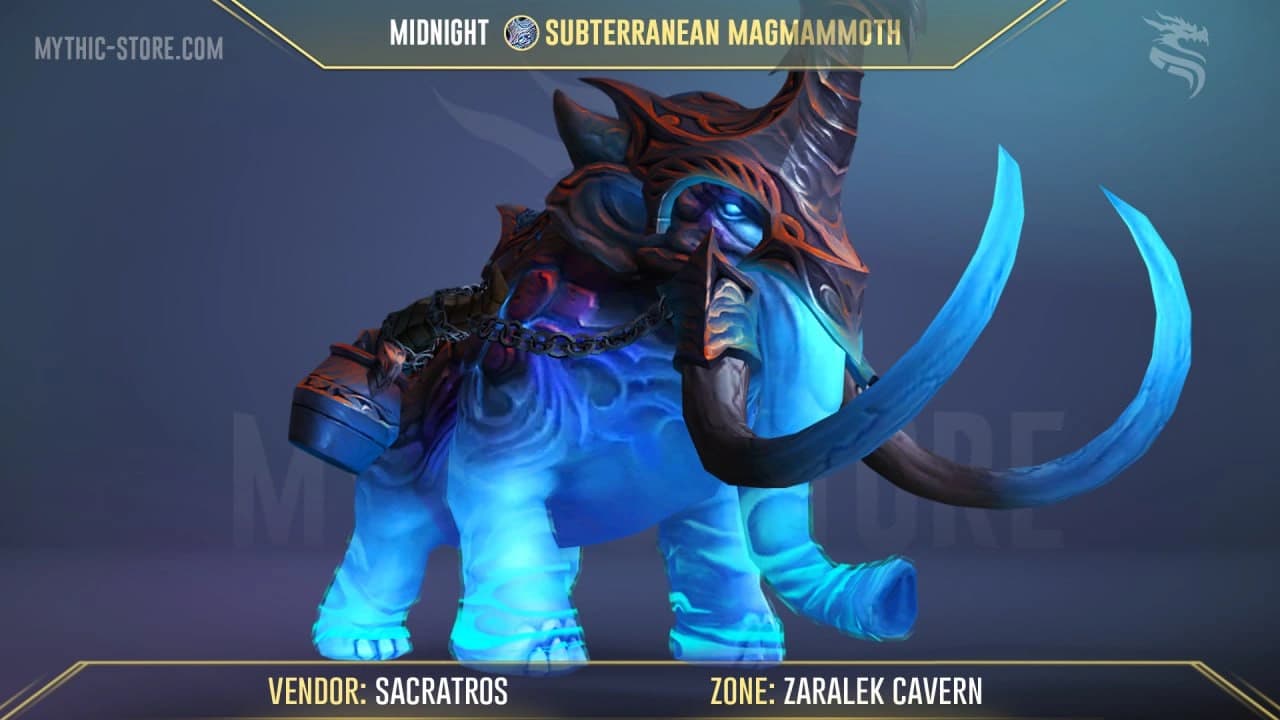 Subterranean Magmammoth Mount Boost screenshot 1