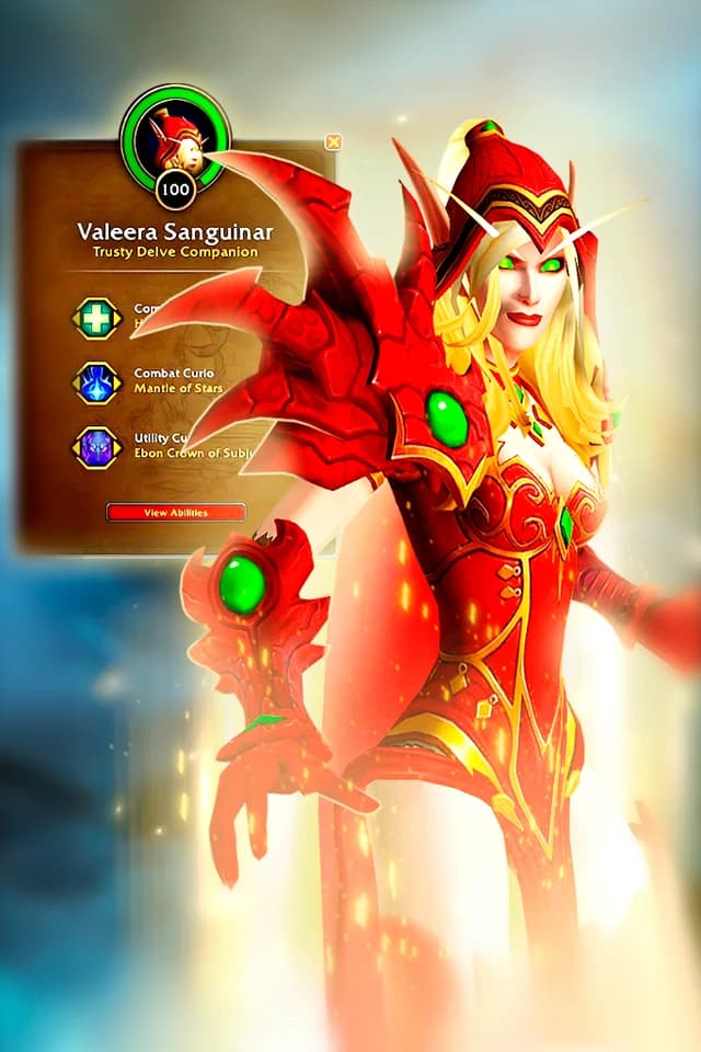Valeera Sanguinar Leveling