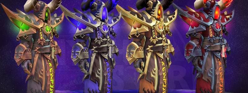 World of Warcraft The War Within Season 3 Tier Set Models in Patch 11.2