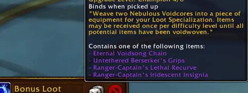Best Voidforge Bonus Roll Gear for All Classes in WoW Midnight Patch 12.0.5