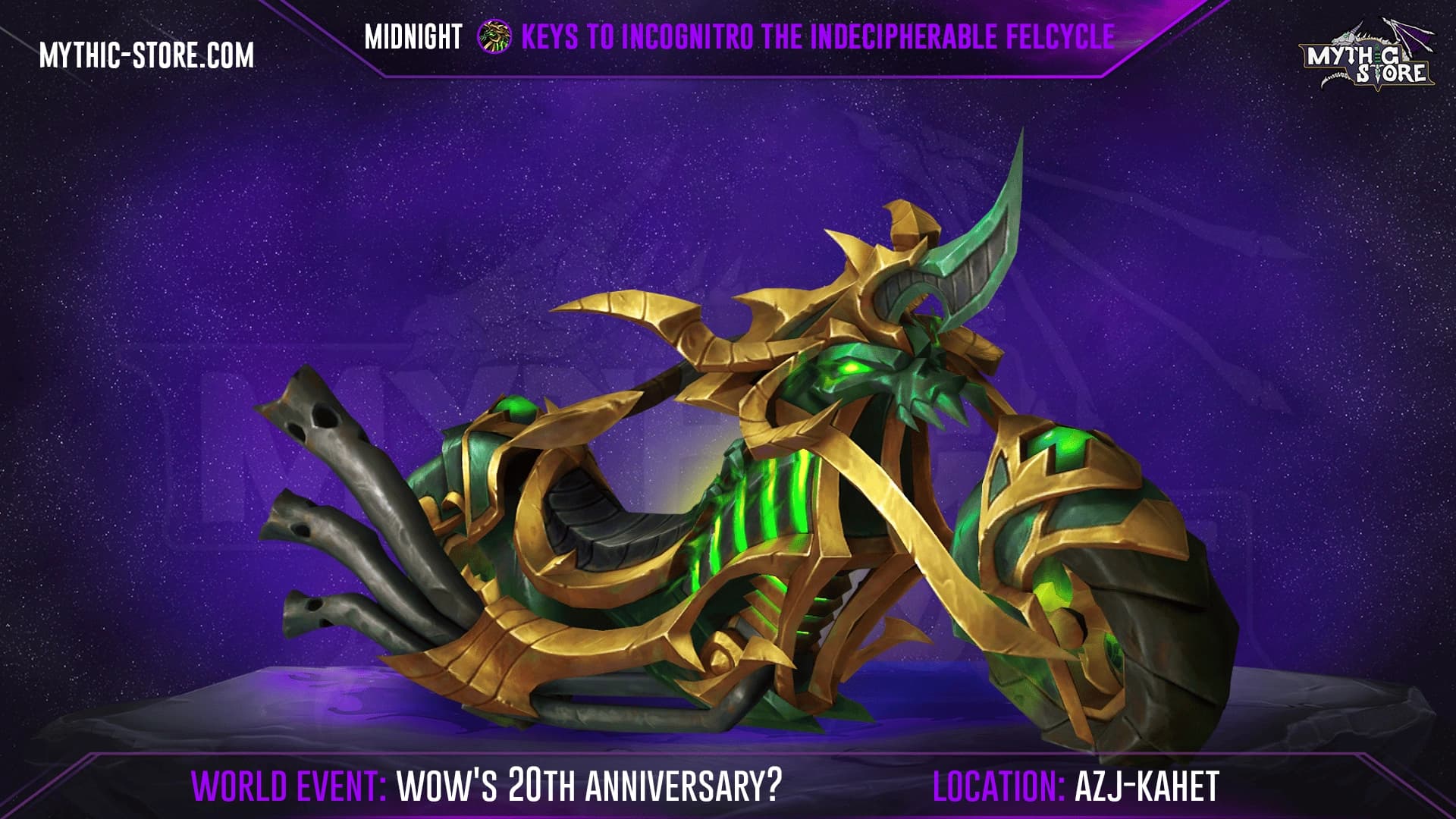 Incognitro, the Indecipherable Felcycle Secret Mount Boost screenshot 1