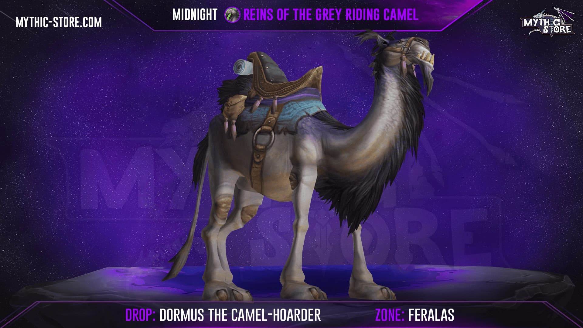 Reins of the Grey Riding Camel Mount Boost screenshot 1