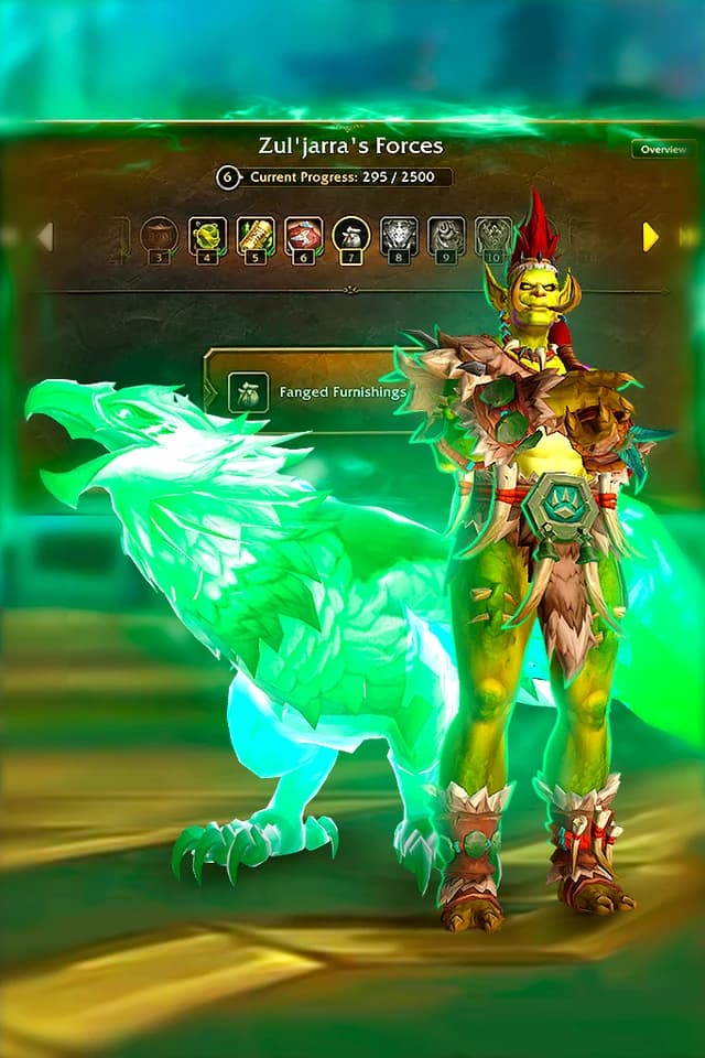 Zul'jarra's Forces Renown