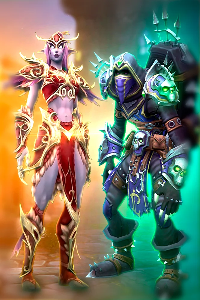 Night Elf & Forsaken Heritage Armor Boost